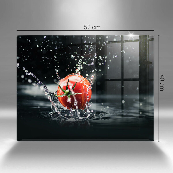 Protège plaque de cuisson Tomate dans l'eau