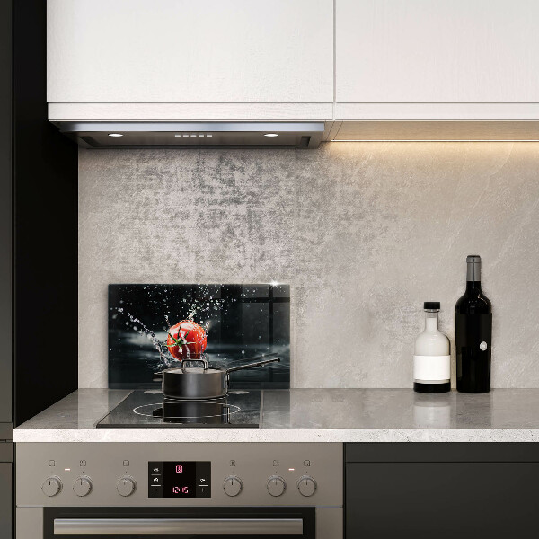 Protège plaque de cuisson Tomate dans l'eau