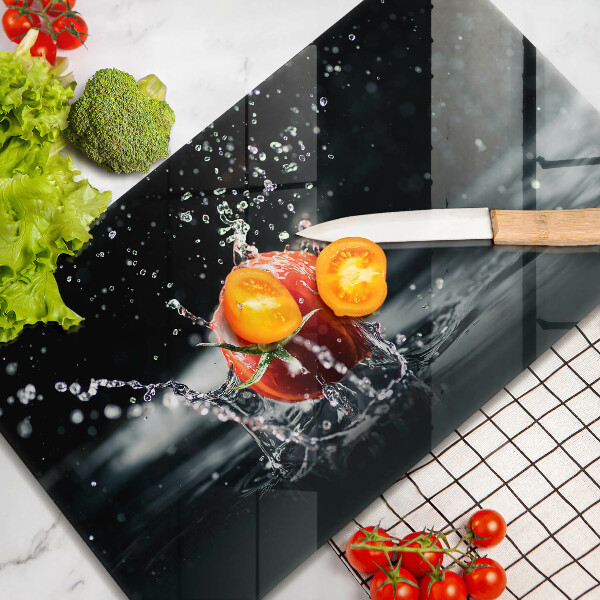 Protège plaque de cuisson Tomate dans l'eau