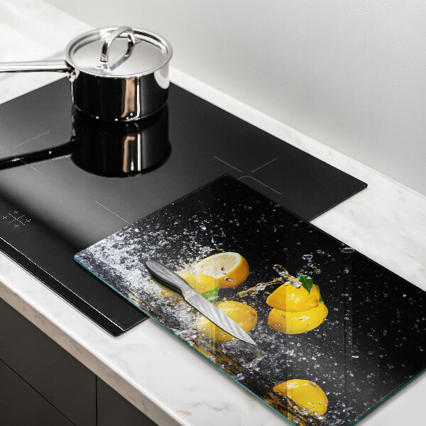 Protège plaque de cuisson Fruit de citron juteux