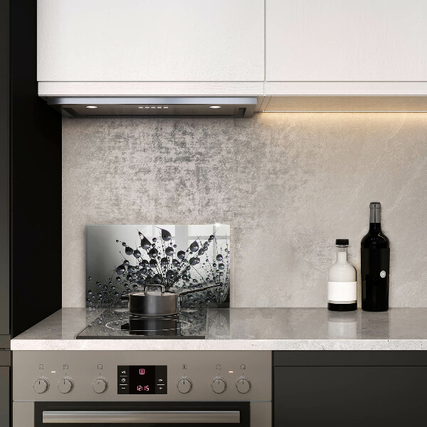 Protège plaque de cuisson Pissenlits et rosée