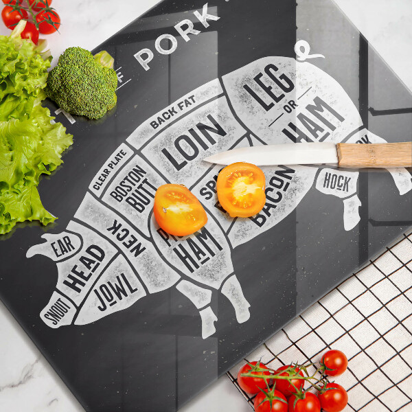 Protège plaque de cuisson Viande de porc porc