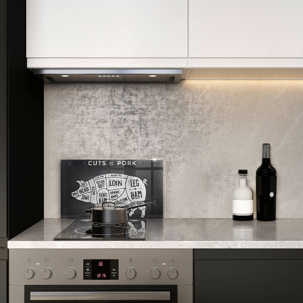 Protège plaque de cuisson Viande de porc porc