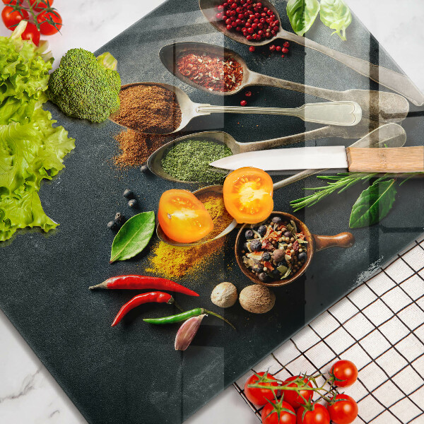 Protège plaque de cuisson Cuillères de cuisine d'épices