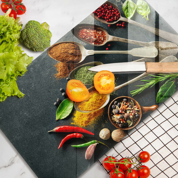 Protège plaque de cuisson Cuillères de cuisine d'épices