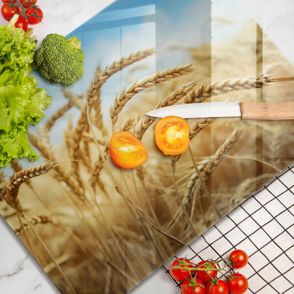 Protège plaque de cuisson Épis de céréales dans le champ