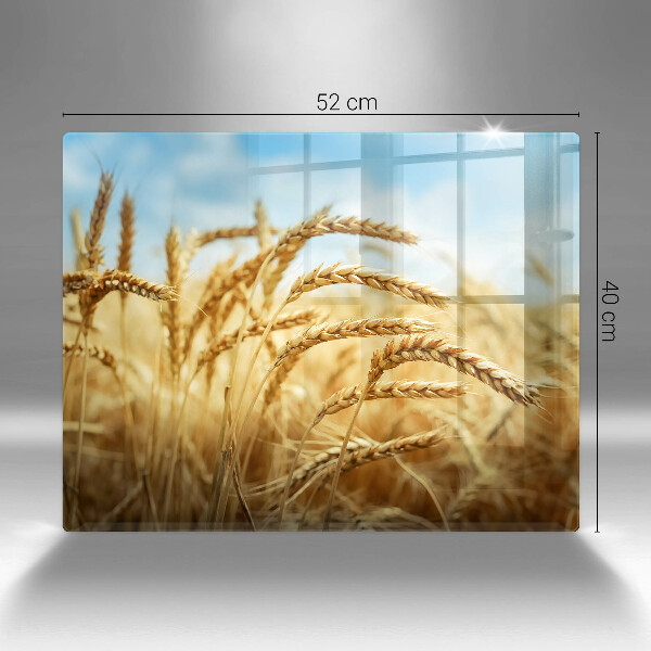 Protège plaque de cuisson Épis de céréales dans le champ