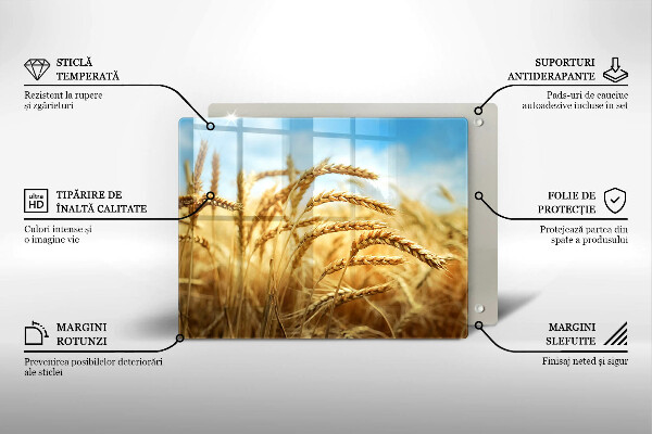 Protège plaque de cuisson Épis de céréales dans le champ
