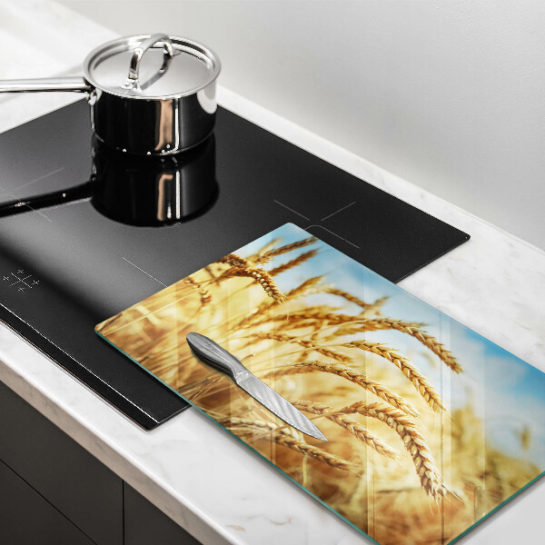 Protège plaque de cuisson Épis de céréales dans le champ