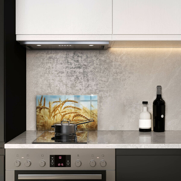 Protège plaque de cuisson Épis de céréales dans le champ