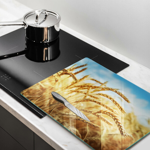 Protège plaque de cuisson Épis de céréales dans le champ