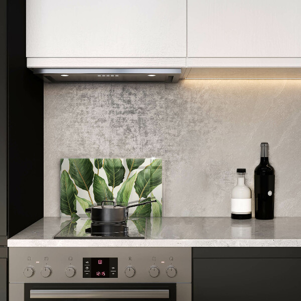 Protège plaque de cuisson Feuilles de banane