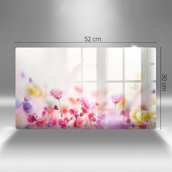 Protège plaque de cuisson Prairie fleurie