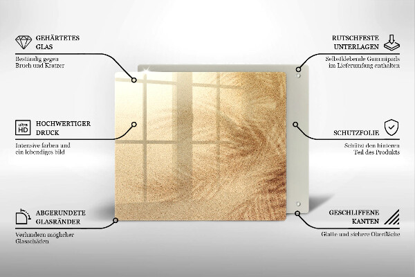 Protection plaque induction Vacances à la plage et au sable