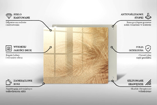 Protection plaque induction Vacances à la plage et au sable