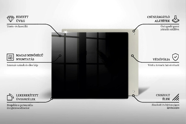 Protection plaque induction Couleur noire