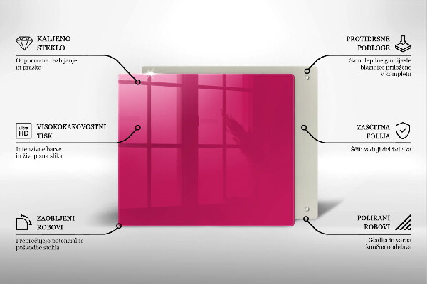 Protection plaque induction Couleur rose