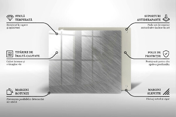 Cache plaque de cuisson Fond de texture métallique