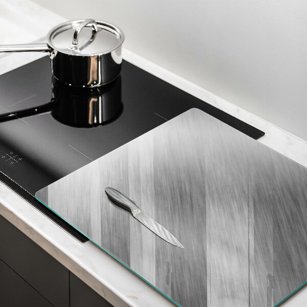 Cache plaque de cuisson Fond de texture métallique