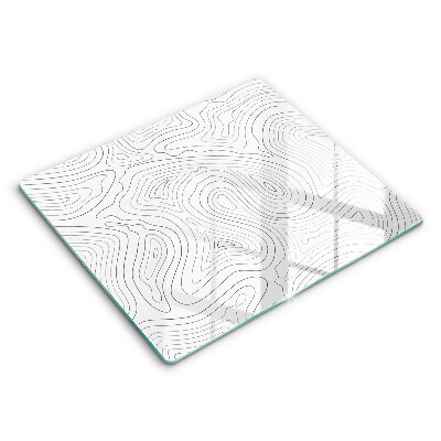 Cache plaque de cuisson Formes abstraites