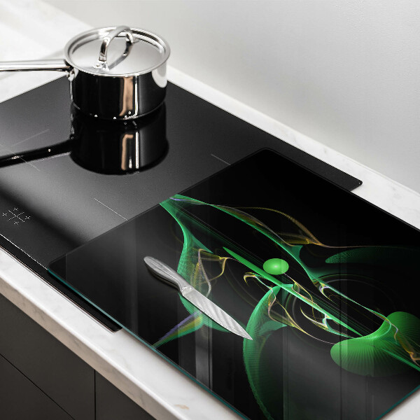 Cache plaque de cuisson Abstraction moderne