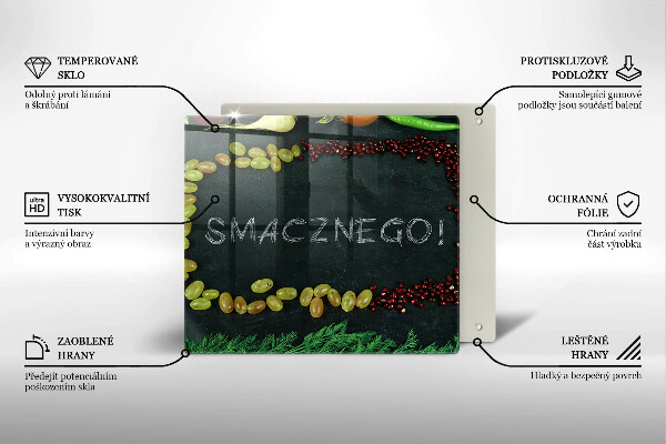 Cache plaque de cuisson Inscription Bon appétit !