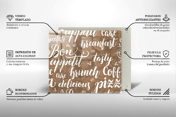 Cache plaque de cuisson Bon appetit sous-titres