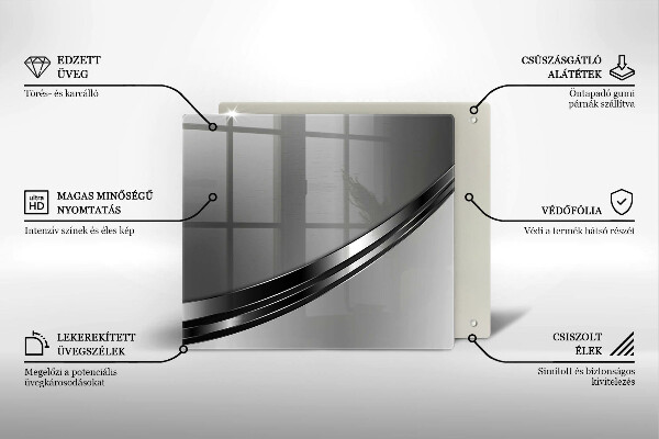 Protection plaque induction Abstraction du métal
