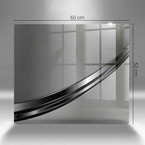 Protection plaque induction Abstraction du métal