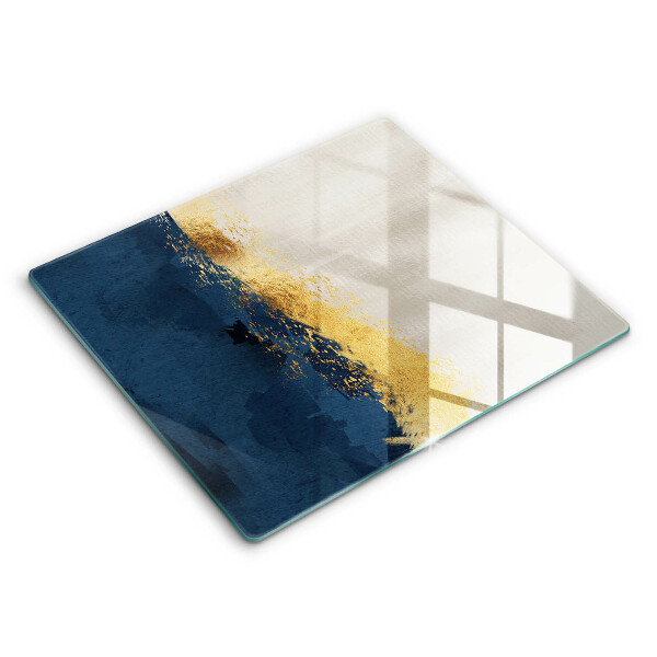 Cache plaque de cuisson Abstraction de l'or