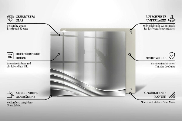 Protection plaque induction Structure métallique