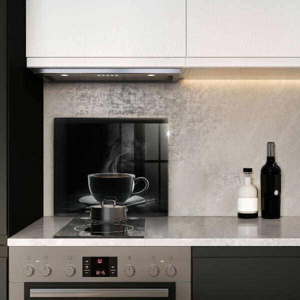 Protection plaque induction Tasse de café chaude