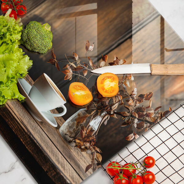 Protection plaque induction Tasse à café et bois