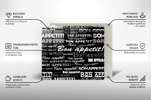 Cache plaque de cuisson Bon appetit