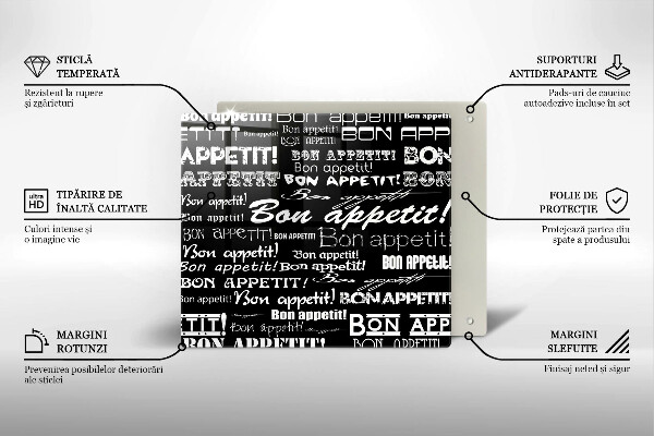 Cache plaque de cuisson Bon appetit