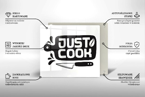 Cache plaque de cuisson Just cook