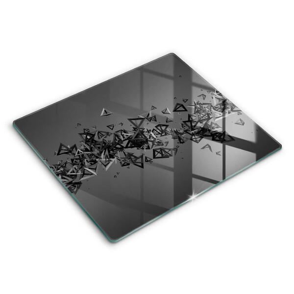 Cache plaque de cuisson Formes 3D abstraites