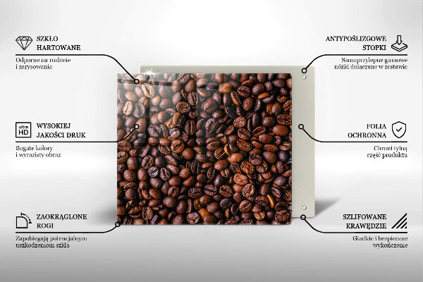 Protection plaque induction Grains de café