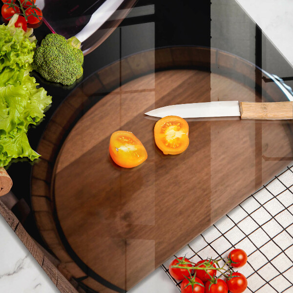 Protection plaque induction Verre à vin en tonneau