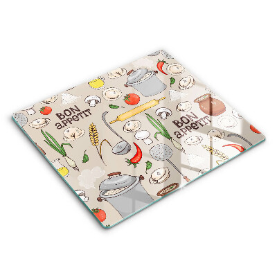 Protection plaque induction Illustration de cuisine