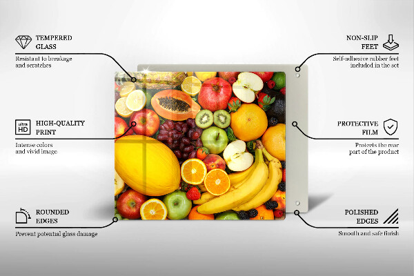 Protection plaque induction Cueillette de fruits