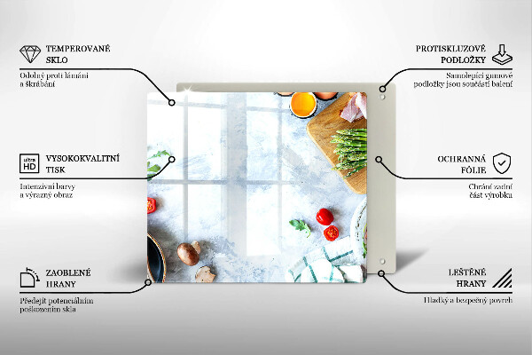 Protection plaque induction Ingrédients en cuisine