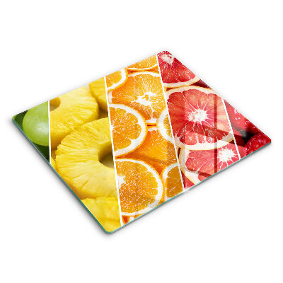 Protection plaque induction Fruits colorés