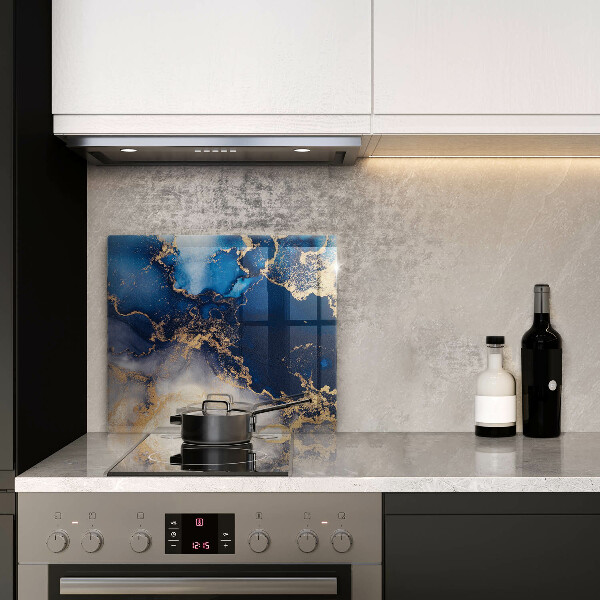 Protection plaque induction Abstraction de marbre