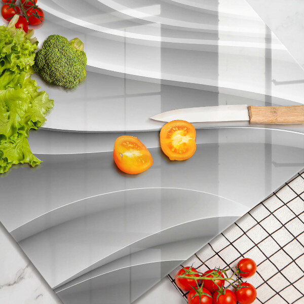 Protection plaque induction Lignes géométriques