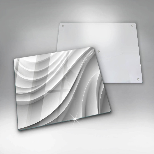 Protection plaque induction Lignes géométriques