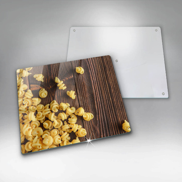 Protection plaque induction Des pâtes sur la table