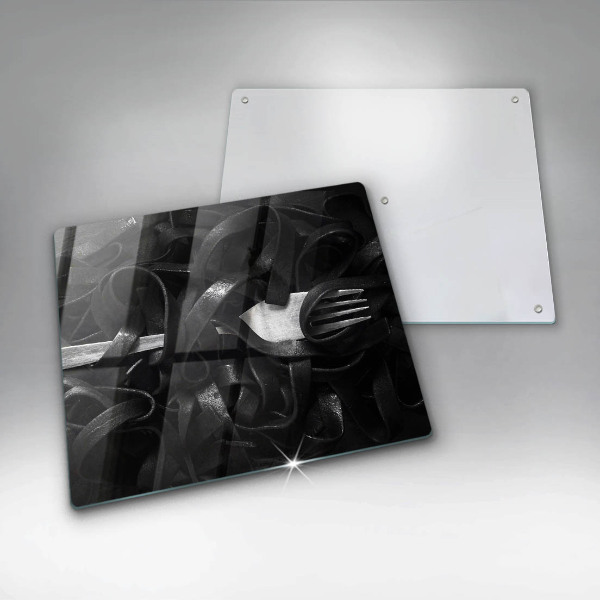 Protection plaque induction Pâtes tagliatelles noires