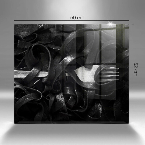 Protection plaque induction Pâtes tagliatelles noires