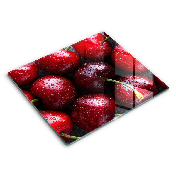 Protection plaque induction Gros plan de cerises